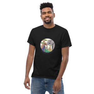 Melanated Aura - Elephant's Blessing Retro Unisex Tee