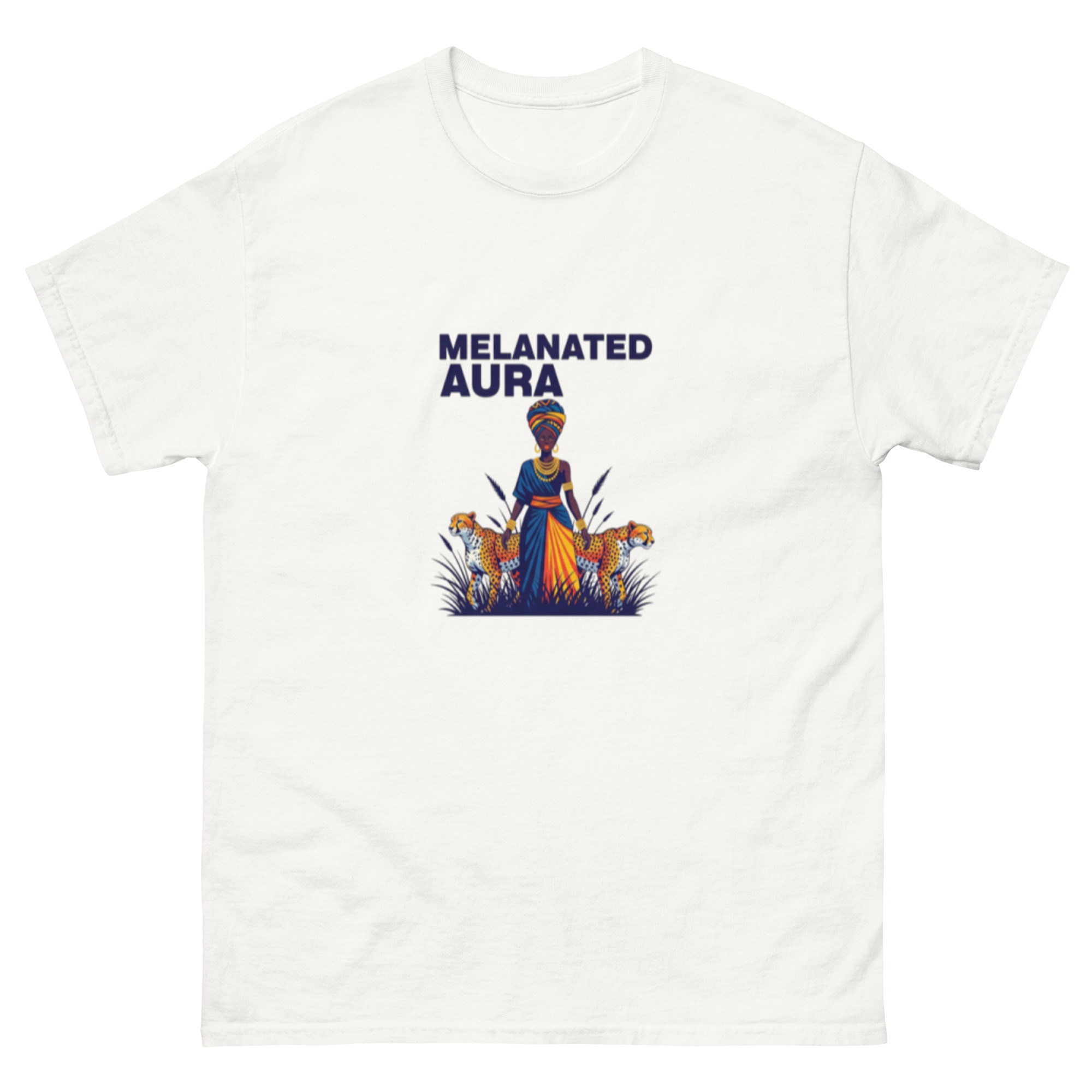 Melanated Aura - Cheetah Guardian Graphic Tee